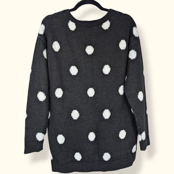 Disney x Divided Minnie Mouse Polka Dot Knit Sweater - Picture 5 of 7